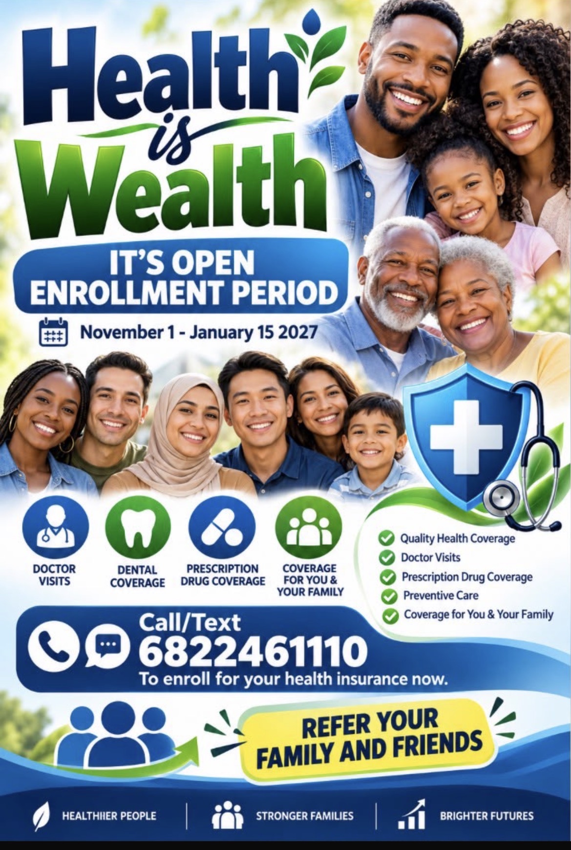 Enroll in Affordable Health care Insurance